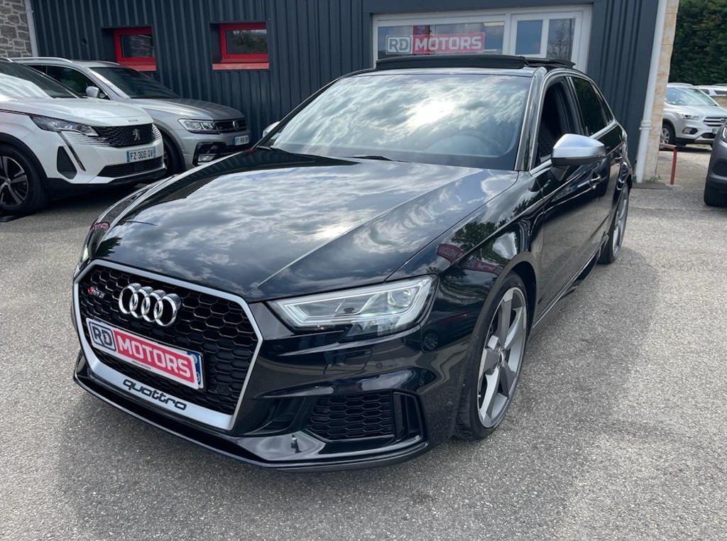 AUDI RS3 SPORTBACK 2.5 TFSI 400 S tronic 7 Quattro - VÉHICULE CONTROLÉ/GARANTI