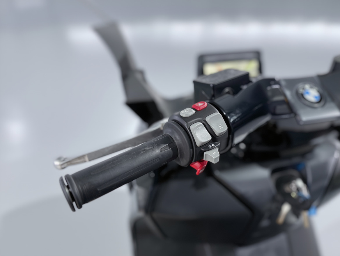BMW C Evolution 2020 poste de conduite