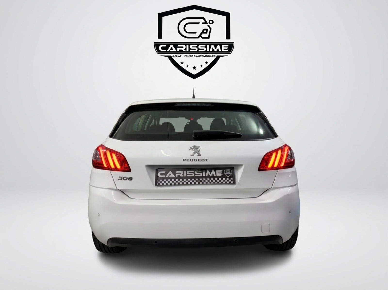Peugeot 308 2016 coffre ou espace arrière