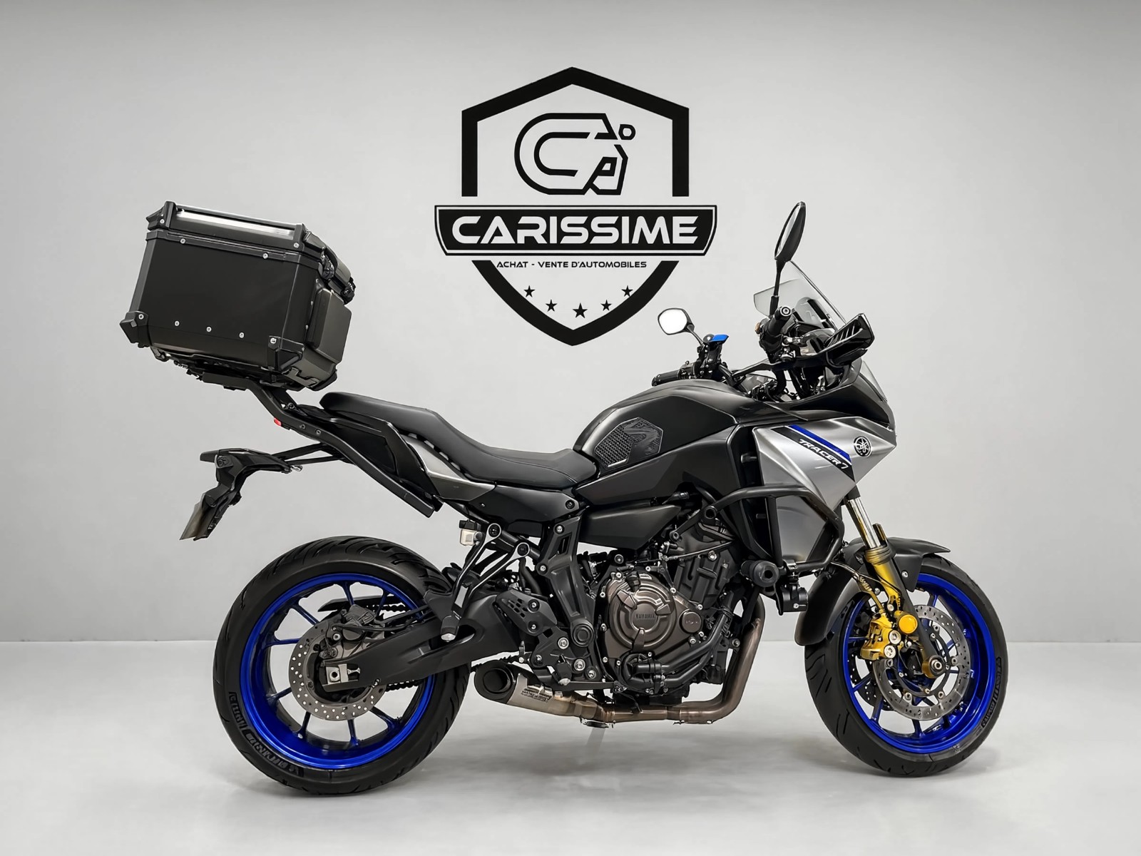 Yamaha Tracer 2024 vue arrière ou latérale