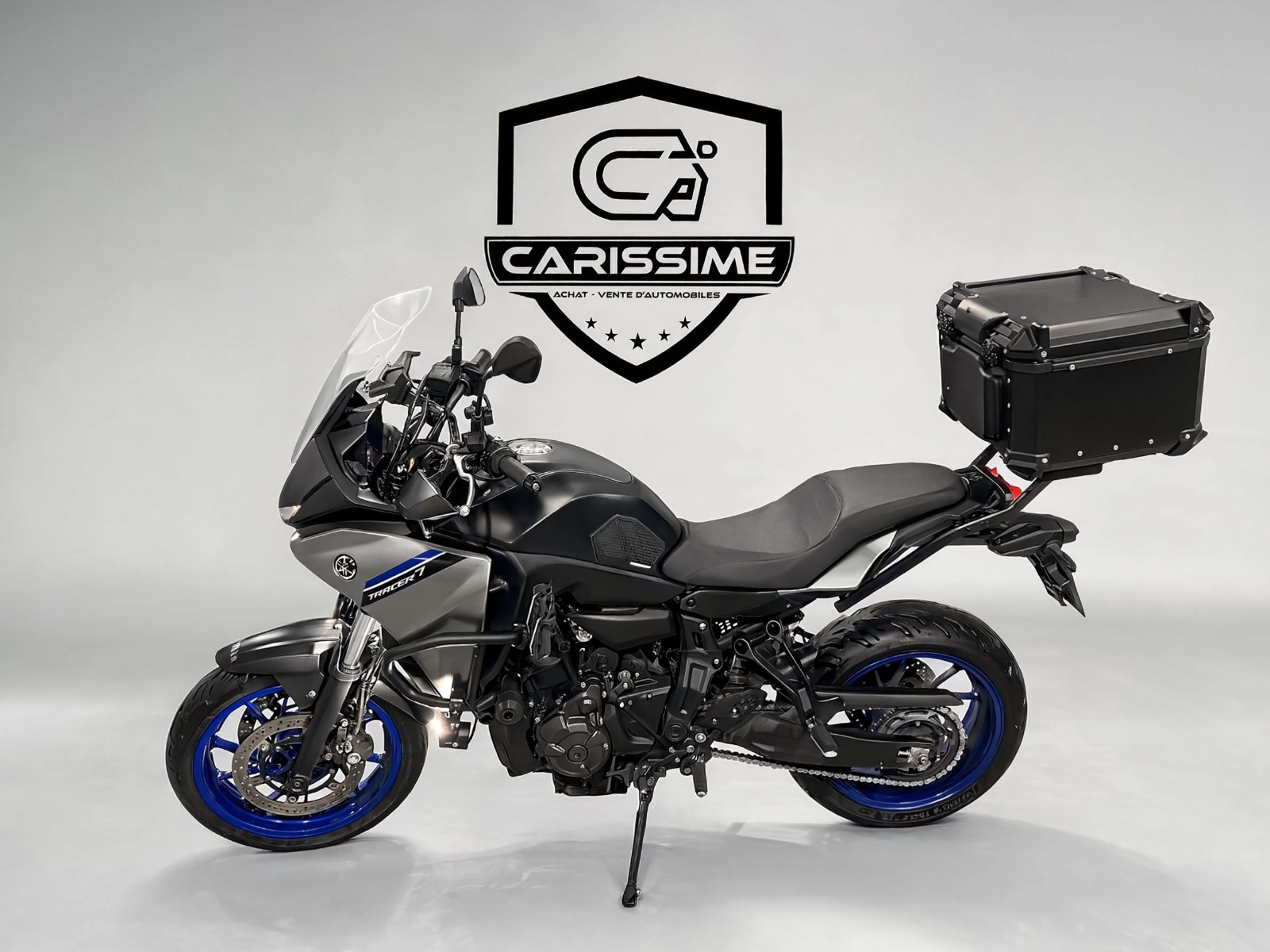 Yamaha Tracer 2024 poste de conduite