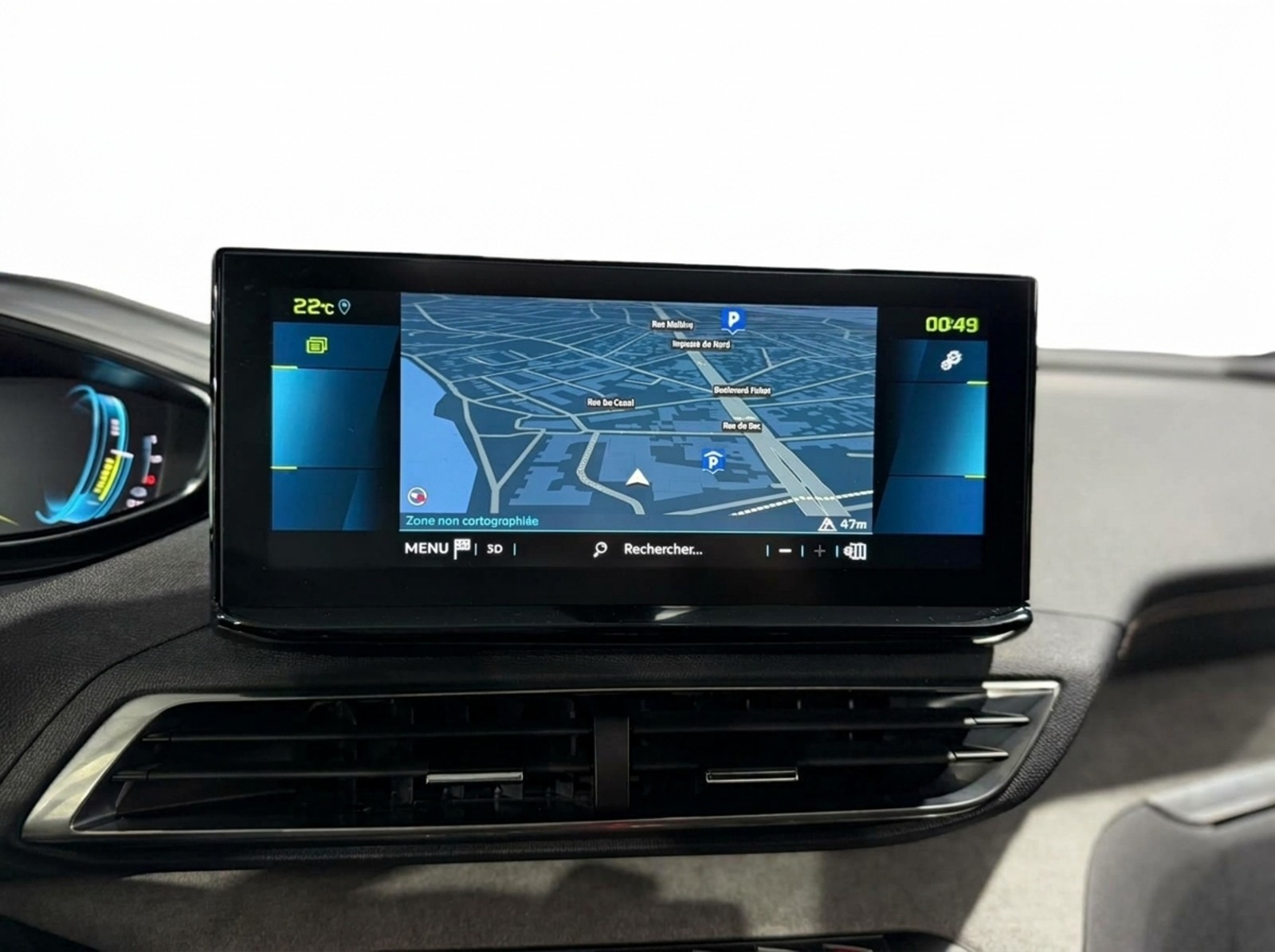 Peugeot 3008 2022 détail intérieur