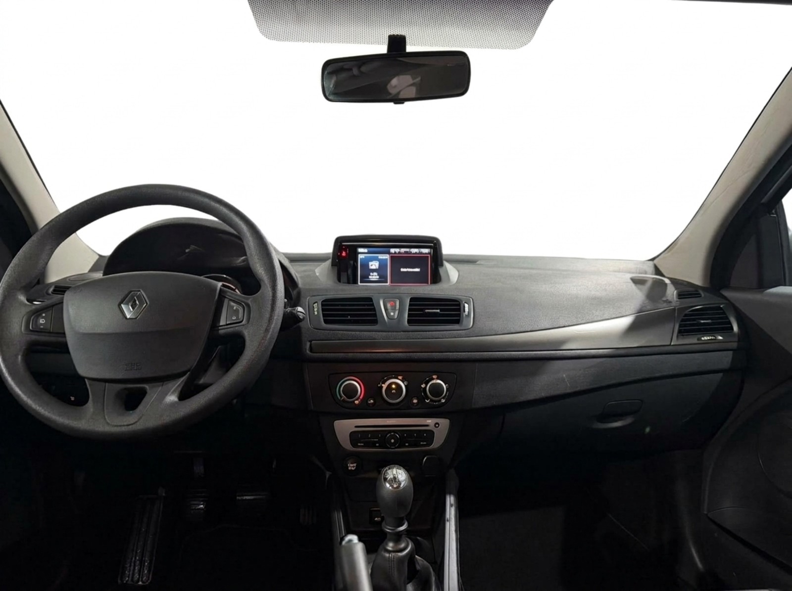 Renault Megane Iii Berline 2014 coffre ou espace arrière