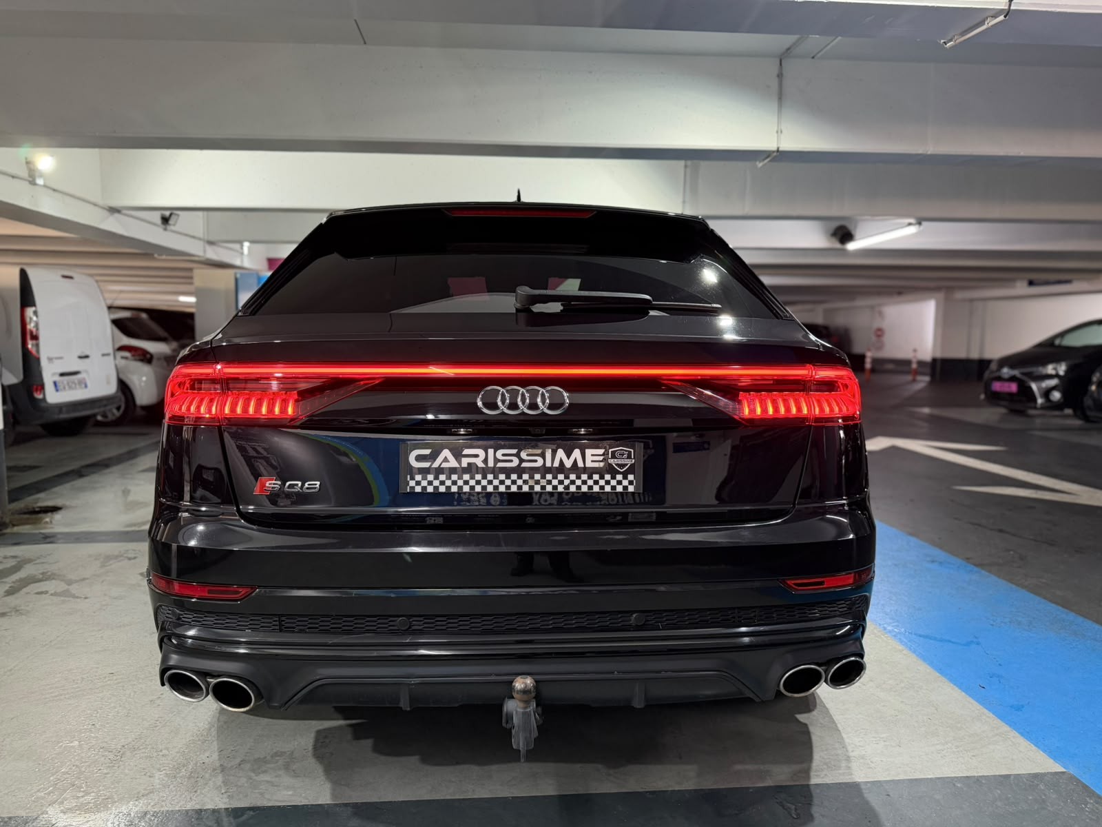 Audi Sq8 2020 poste de conduite