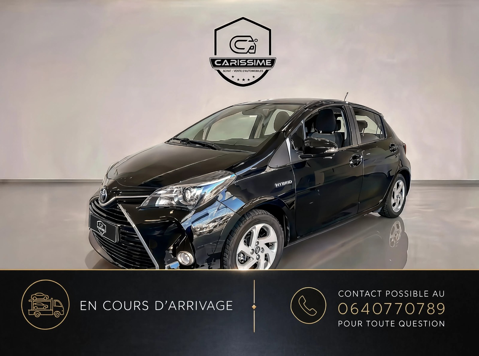 Toyota Yaris 2016 vue principale