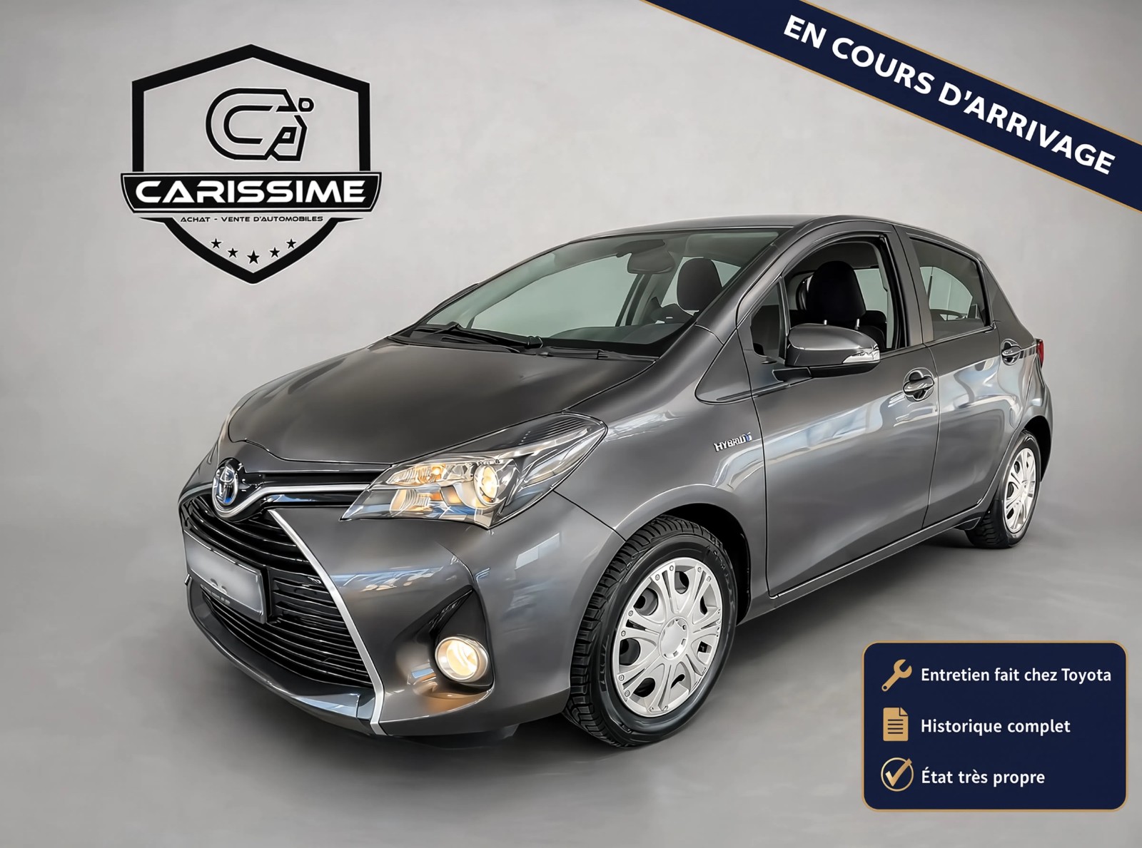 Toyota Yaris 2015 vue principale
