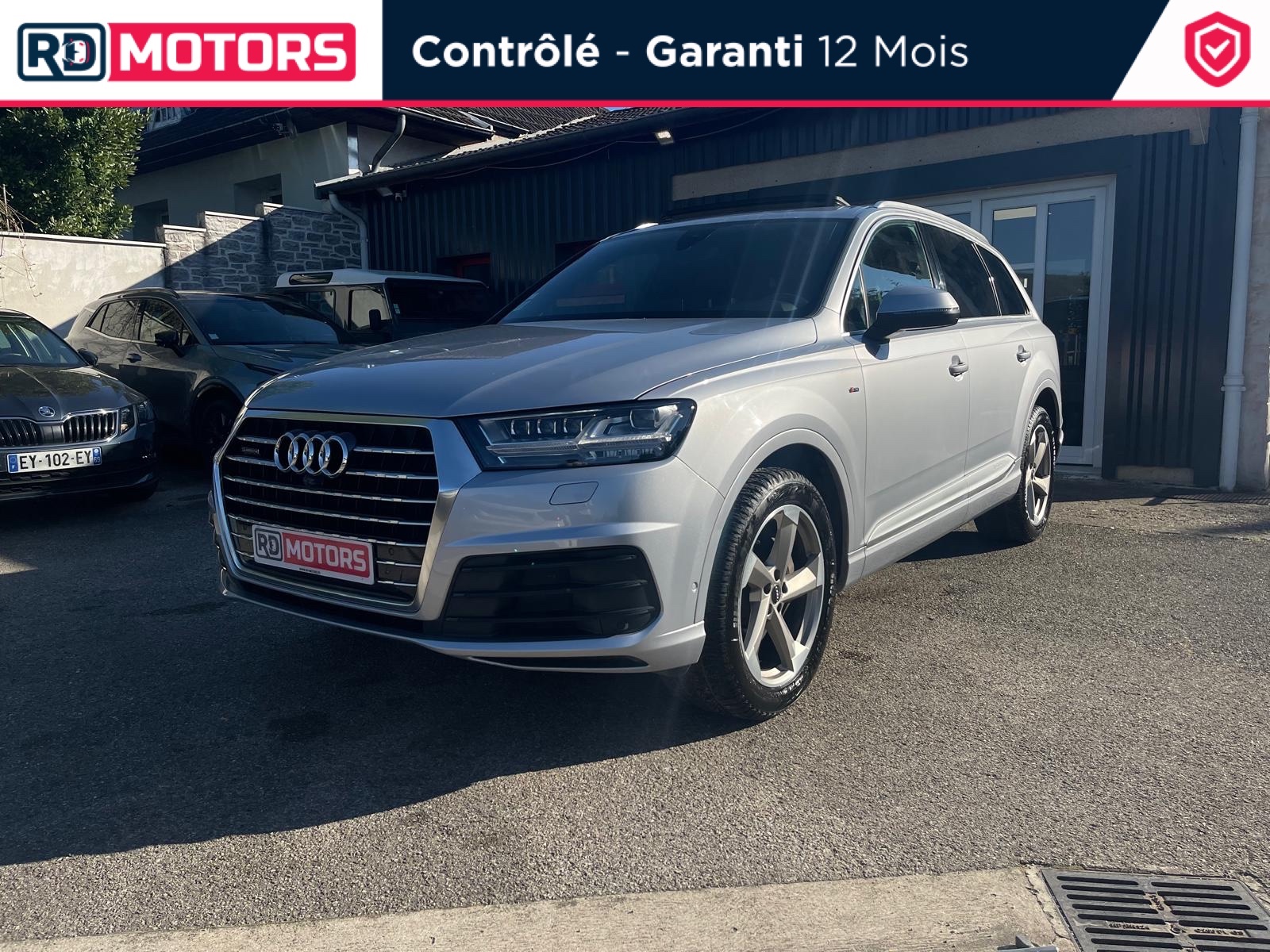 AUDI Q7 V6 TFSI 333 ch QUATTRO 7 PLACES S-LINE - VÉHICULE CONTROLÉ/GARANTI