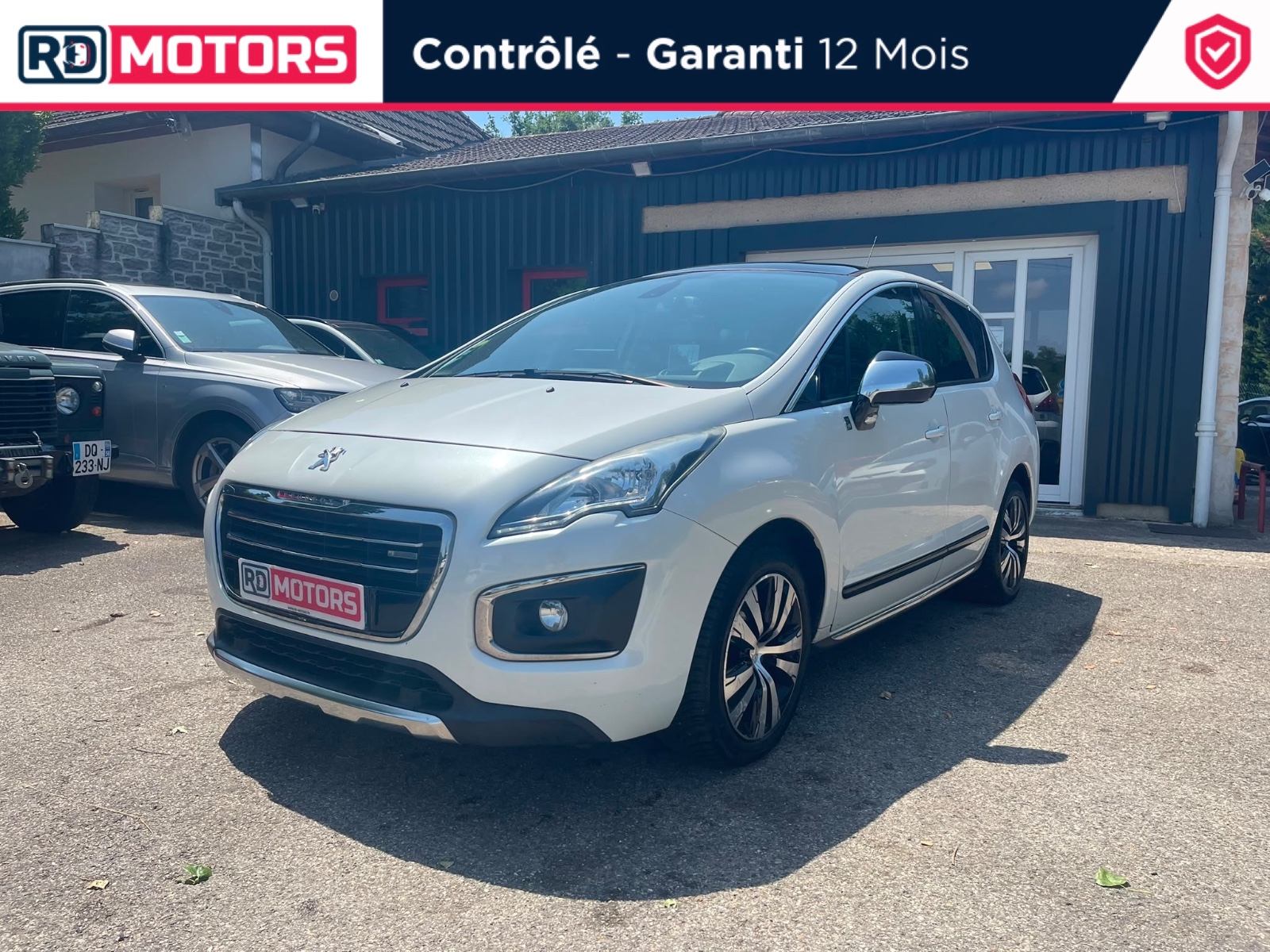 PEUGEOT 3008 HYBRID4 2.0 HDi 163ch FAP ETG6 + Electric 37ch 85g - VÉHICULE CONTROLÉ/GARANTI