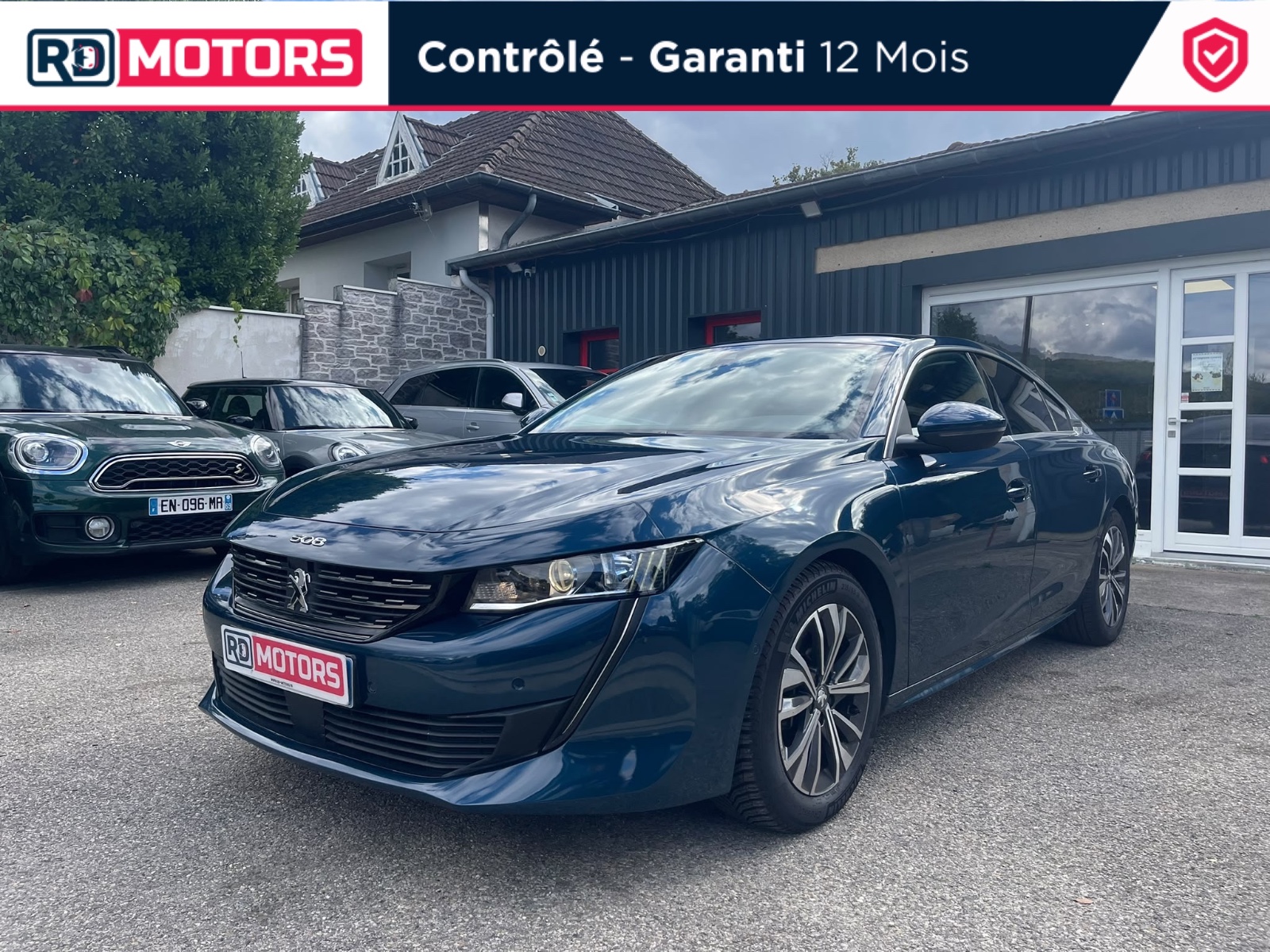 PEUGEOT 508 BlueHDi 160 ch S&S EAT8 Allure - VÉHICULE CONTRÔLÉ/GARANTI