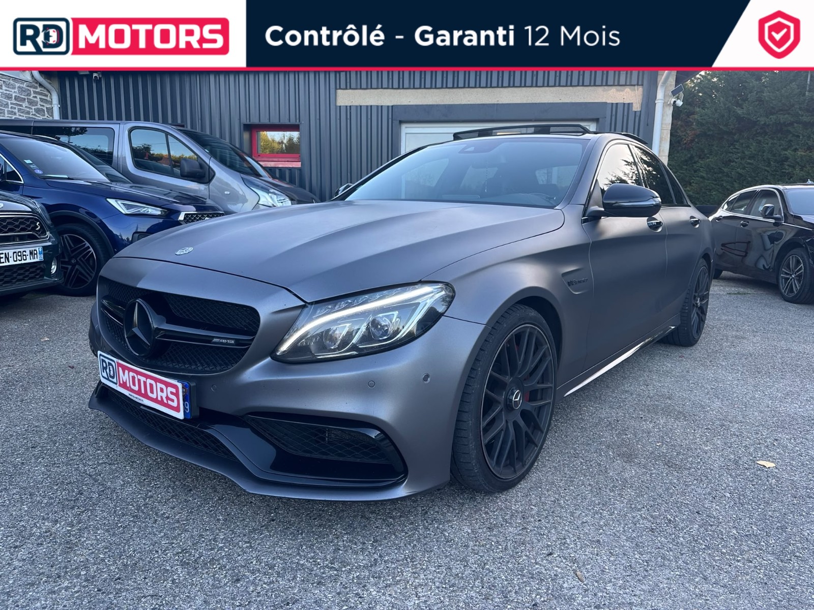 MERCEDES CLASSE C 63 Mercedes-AMG Speedshift MCT AMG - VÉHICULE CONTROLÉ/GARANTI